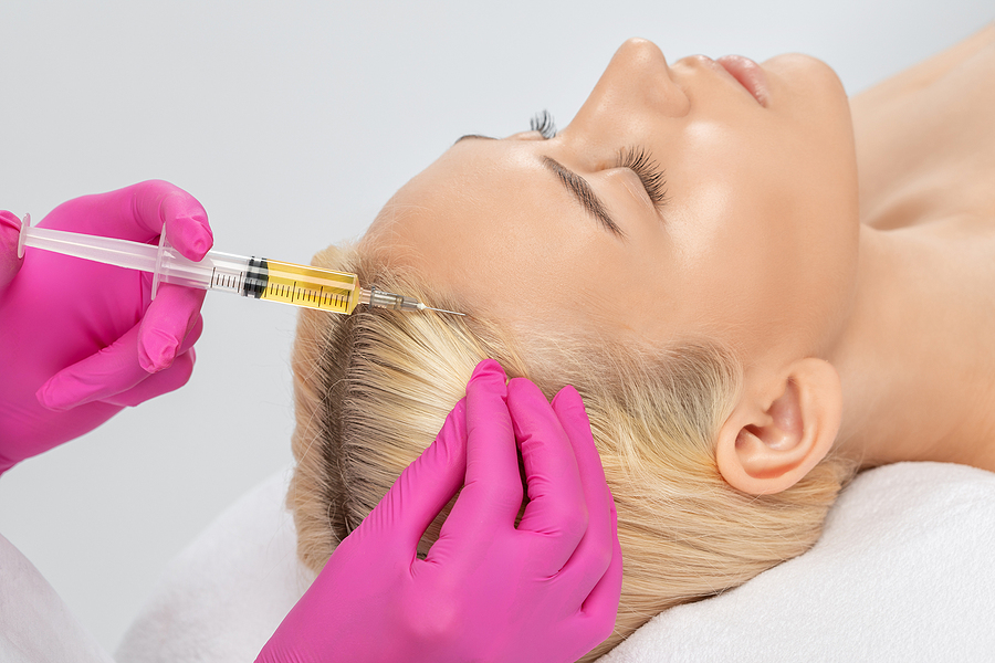 PRP-Behandlung nach der Haartransplantation
