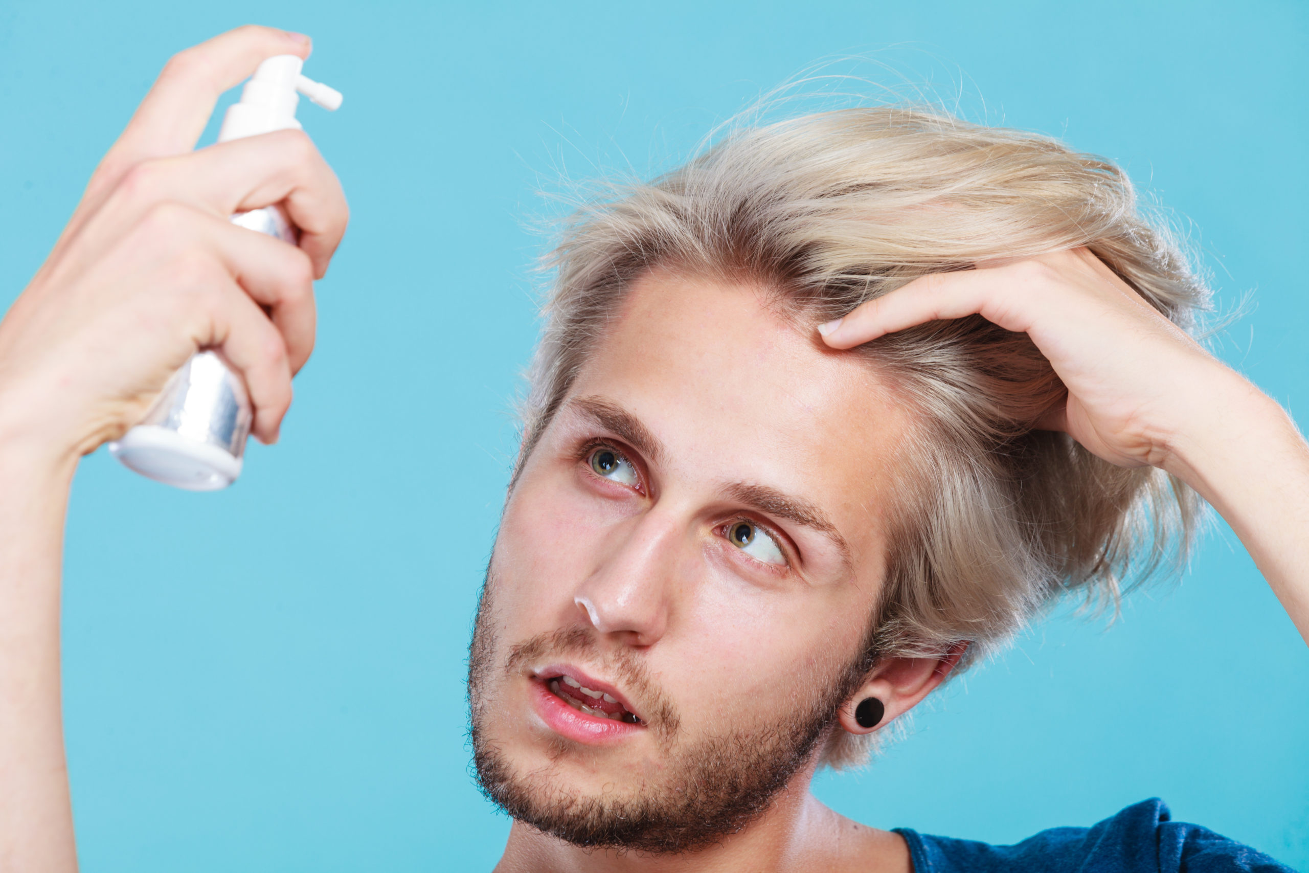 Haarausfall durch Ansatzspray